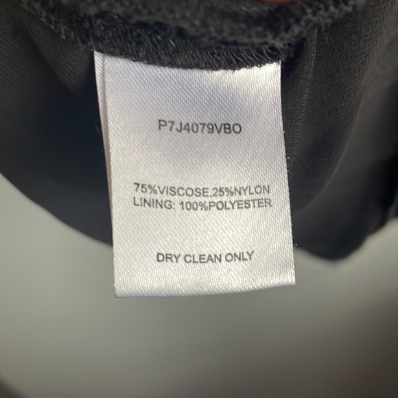 Parker velvet long sleeve mini dress, size XS - Picture 6 of 8